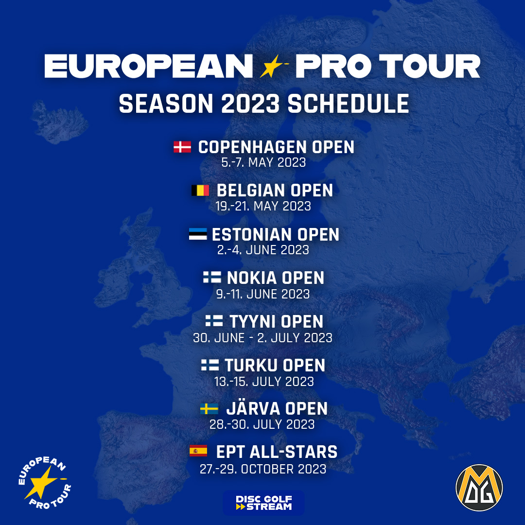 European Pro Tour 2023 Schedule Announcement